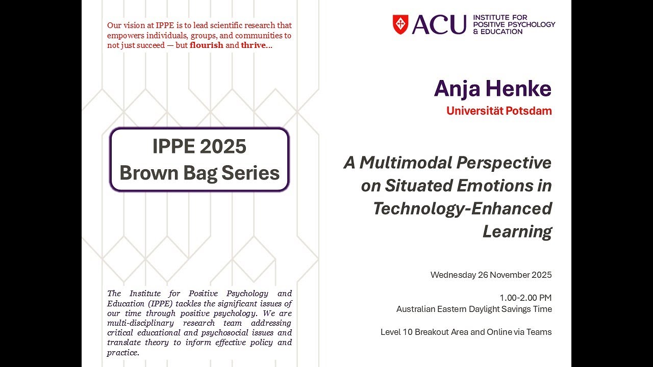IPPE Brown Bag Series | Anja Henke | Universität Potsdam