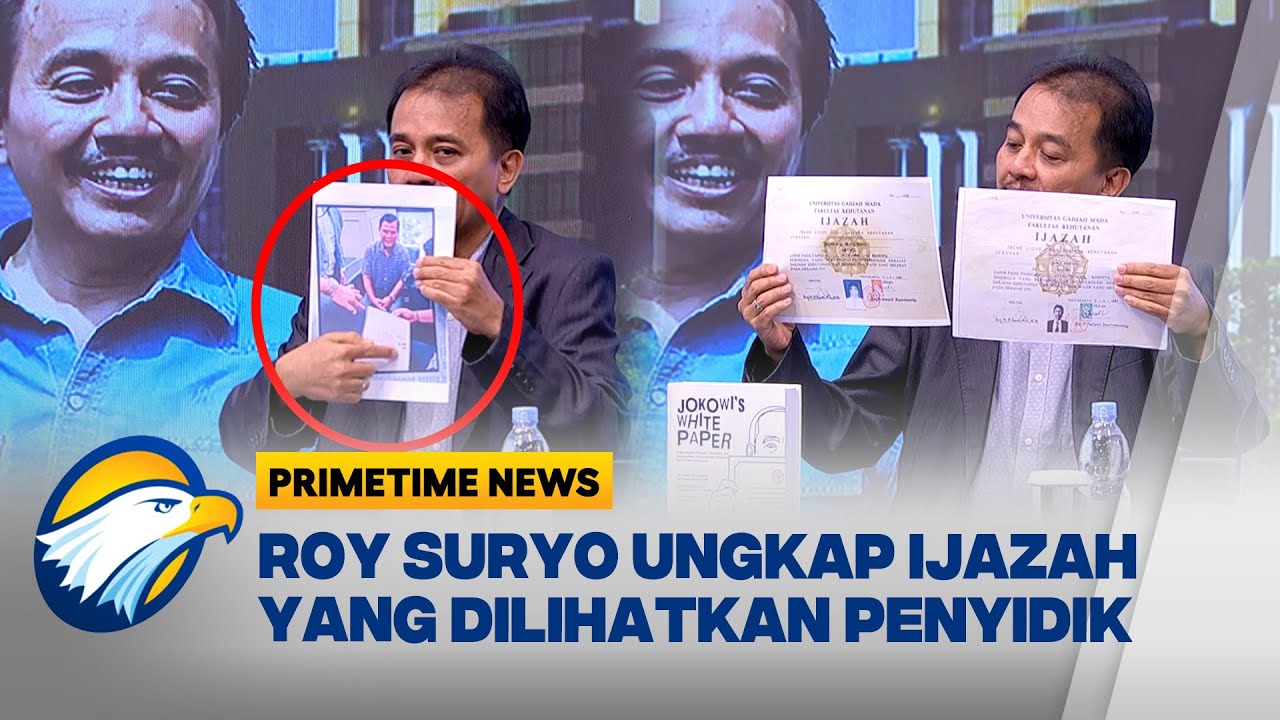 Roy Suryo Ungkap Mengapa Bersikeras Labfor Independen Ijazah Jokowi [Primetime News]