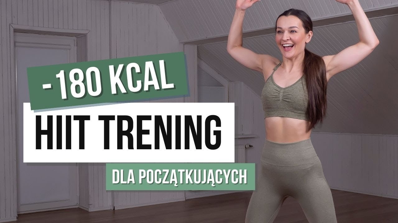 WYZWANIE 🔥NowaJa2022 Trening 12: HIIT trening -180 kcal