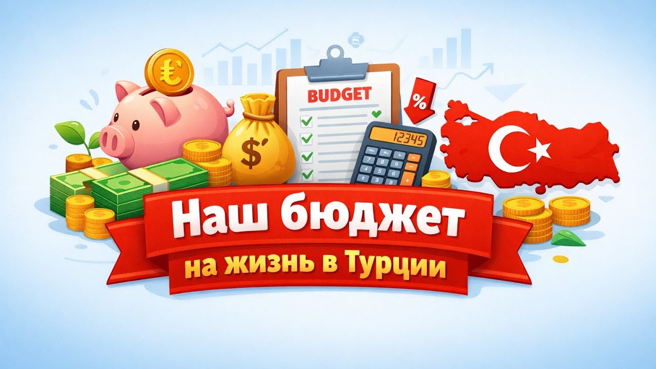 Сколько нужно денег для жизни в Анталии🤑Наш бюджет на семью 2026🇹🇷#турция #анталия #напмжванталию 