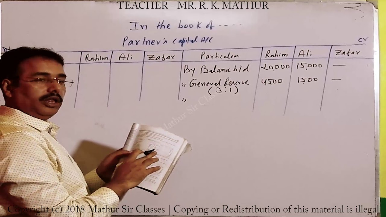 ADMISSION OF A PARTNER SUMS NO 03 | BASICS OF ACCOUNTS | ACCOUNTANCY VIDEOS