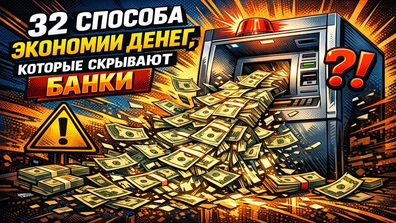 32 способа экономии денег, которые скрывают банки