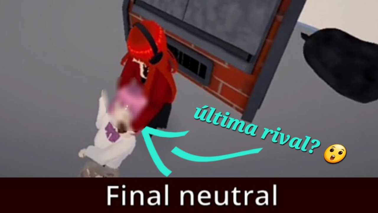 😯Obtenemos el FINAL NEUTRAL con la ÚLTIMA rival?!💀 | Juegos | Yandere | ai to noroi |