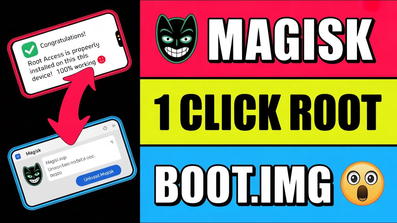 Magisk Root 1 Clik Any Android Boot.img 😲| Android 14/13/12/11/10/9/8 Root Without PC | 2026 Method 