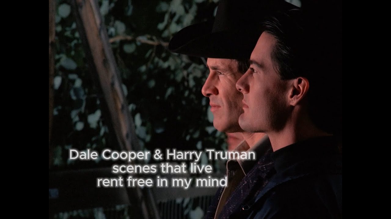 Dale Cooper & Harry Truman moments that live rent free in my head (season 1)