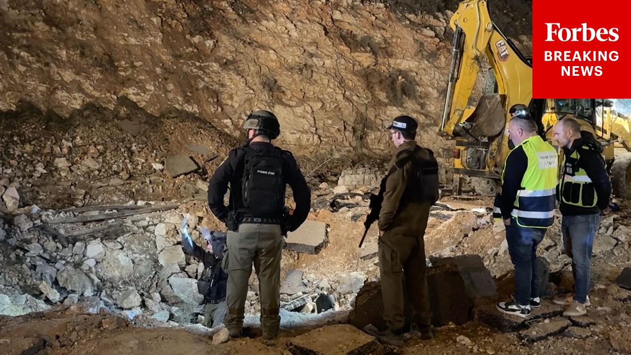 Iranian Missile Hits Road In Jerusalem
