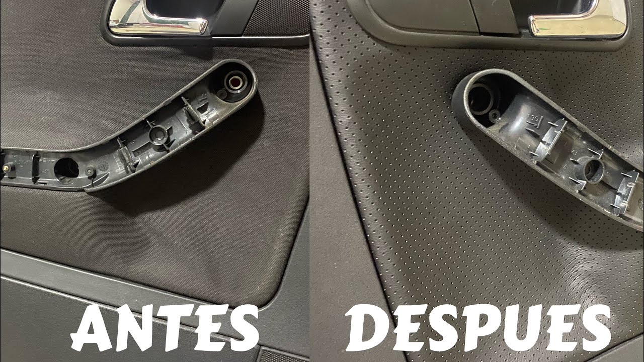 Cambiando #tapiceria puertas #seat #ibiza 2007