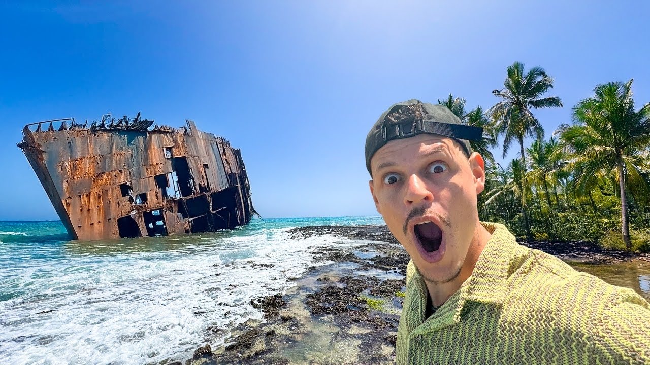 Achei um NAVIO FANTASMA nessa ILHA do CARIBE