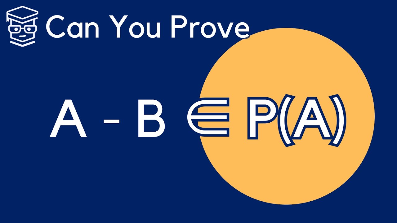 Can You Prove a power set problem?