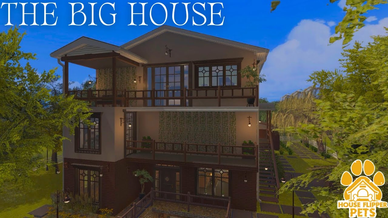 HOUSE FLIPPER-THE BIG HOUSE- FULL RENOVATION-SPEED BUILD-BEFORE AND AFTER-NO CC