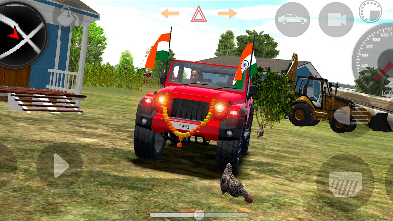 Indian Modified THAR Game Live | Off-Road King Ya Accident Machine?2026 #shortsfeed