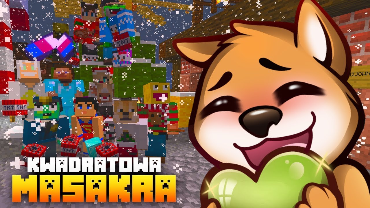 Zapłaciłem 1200 diamentów TYLKO PO TO ŻEBY... ZEPSUĆ MU ŚWIĘTA 😈 (Minecraft Kwadratowa Masakra)