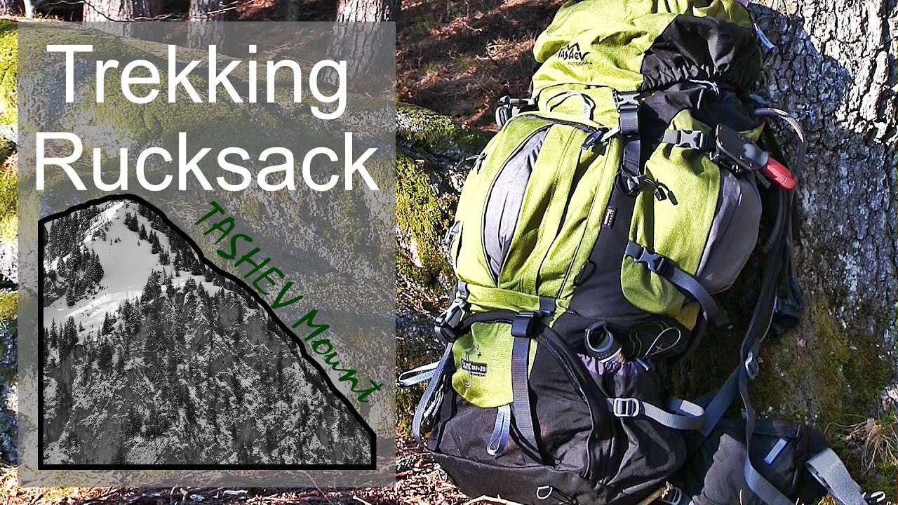 Trekking Rucksack 100L + 20L TASHEV MOUNT S+ | Outdoor AusrüstungTV