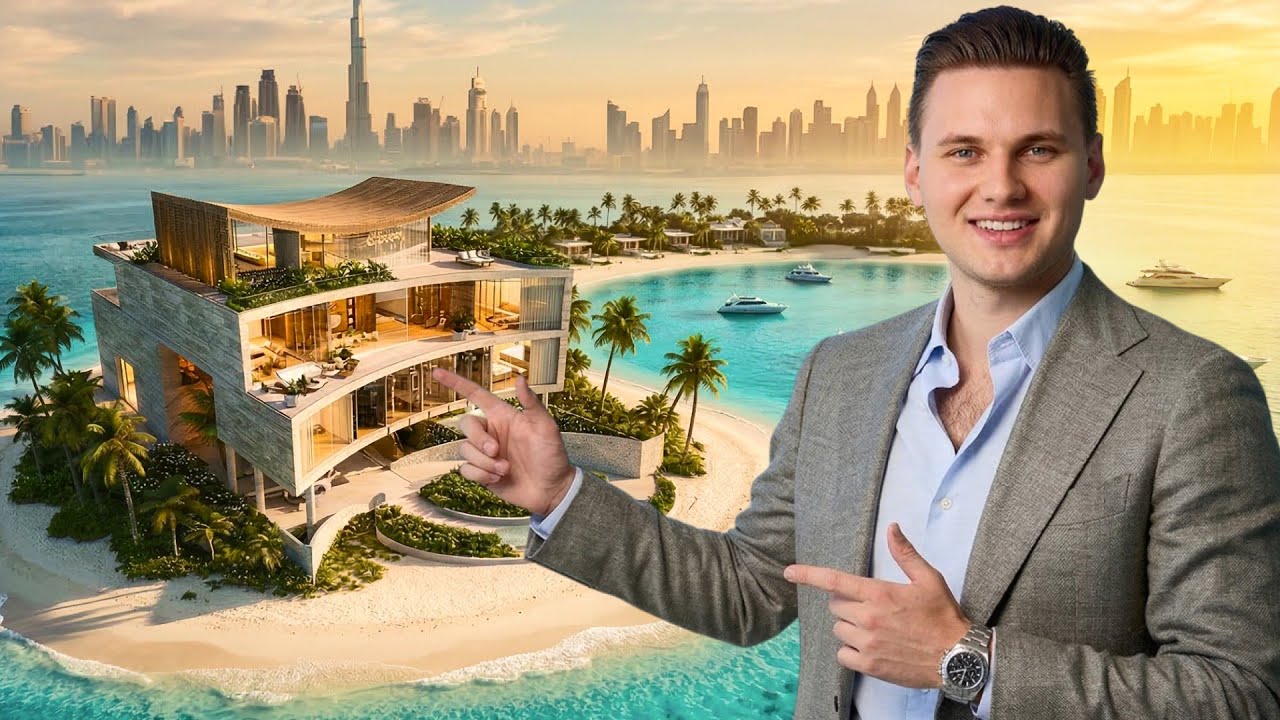 Taking 1 Subscriber to a $20M Private Island Villa In Dubai For Free