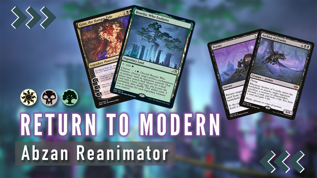Modern: Abzan Reanimator with the NEW Boseiju | AnnihilatorMTG