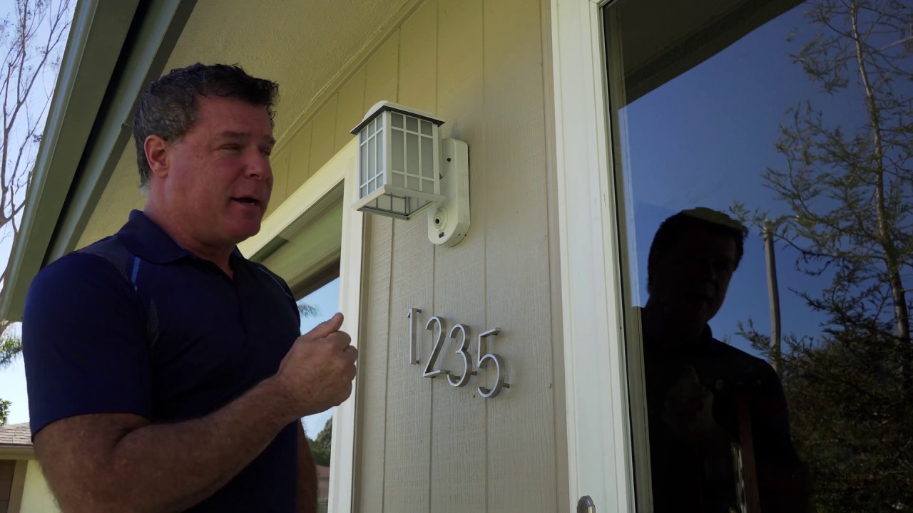 Kuna security porch light VS Ring video door bell.
