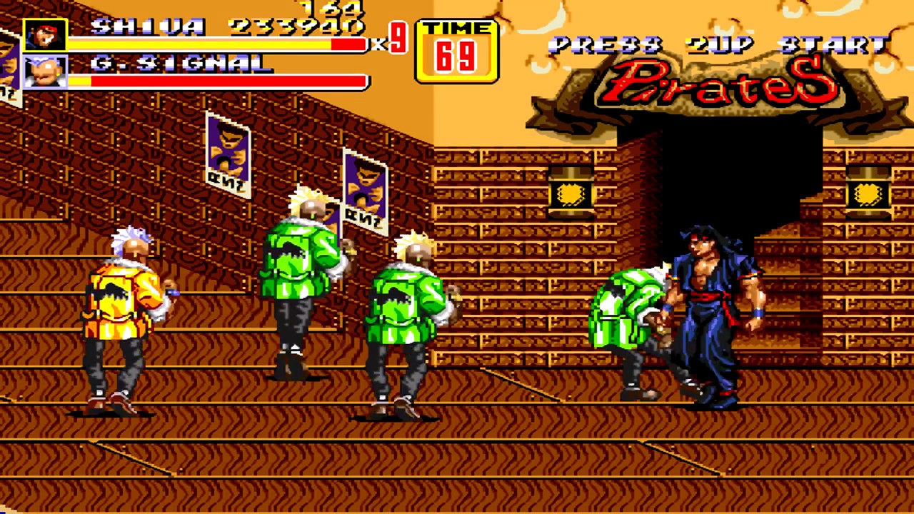 Streets of Rage 2 &ndash; SoR3 Shiva playthrough (2017)