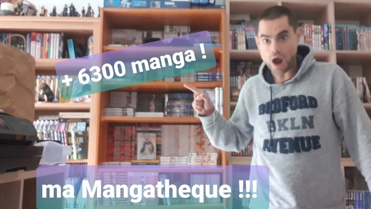 ma Mangatheque de 6300 manga !!