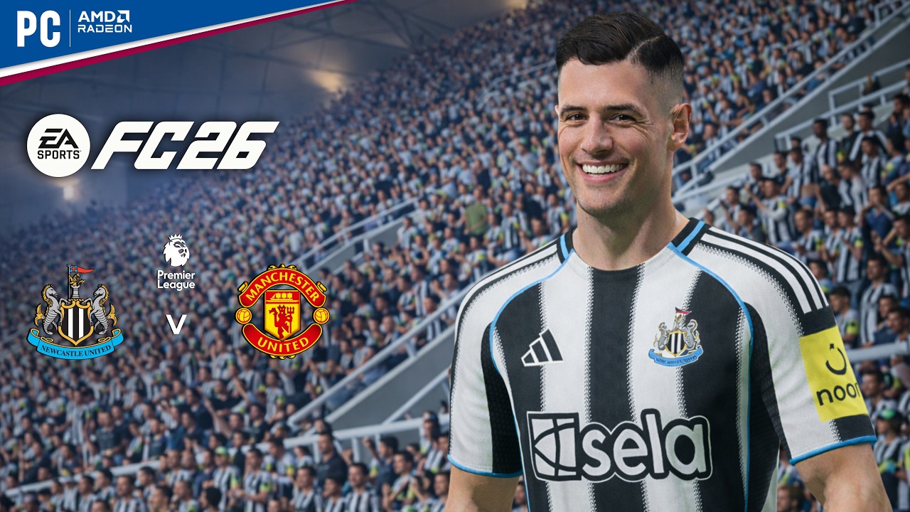 FC 26 - Newcastle vs. Man United - Premier Leage Full Match | PC Gameplay