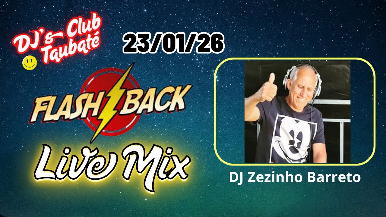 Flash Back House e Dance Music 80s, 90s e 2000s - DJs Mauro Celso, Waguinho e Zézinho Barreto!