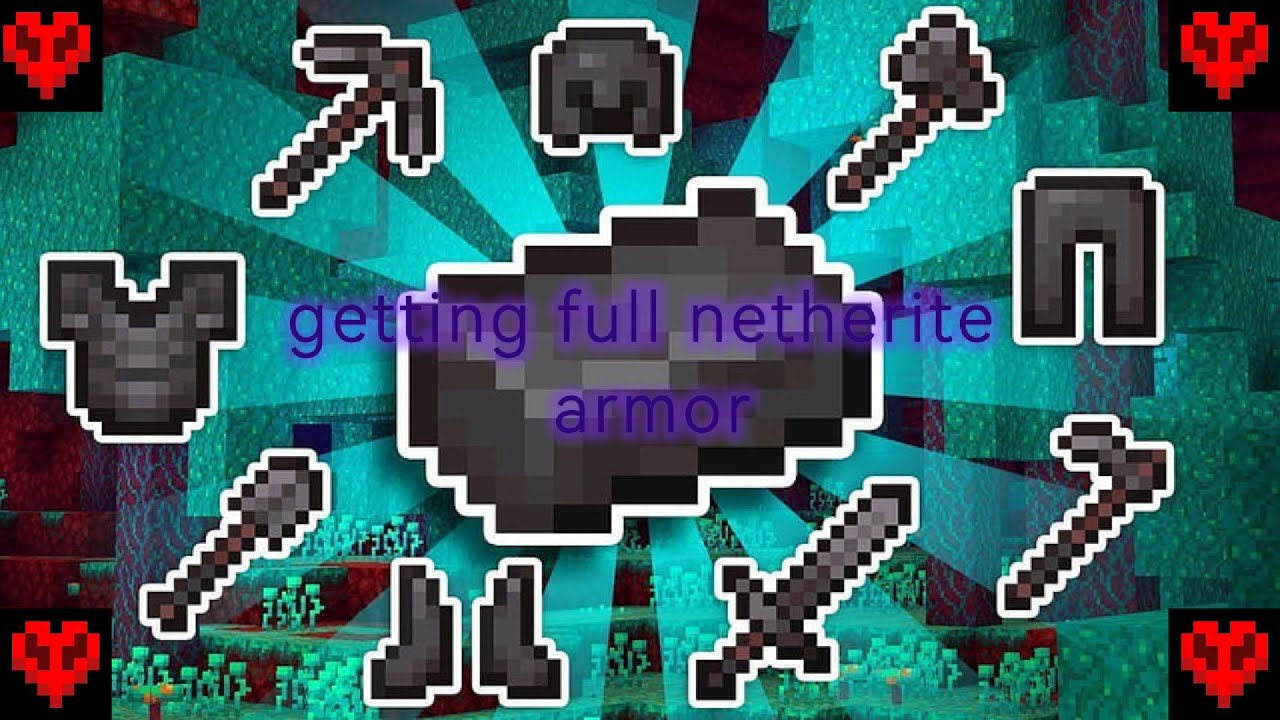 Getting full Netherite Armor in Hardcore Minecraft  Ep 5