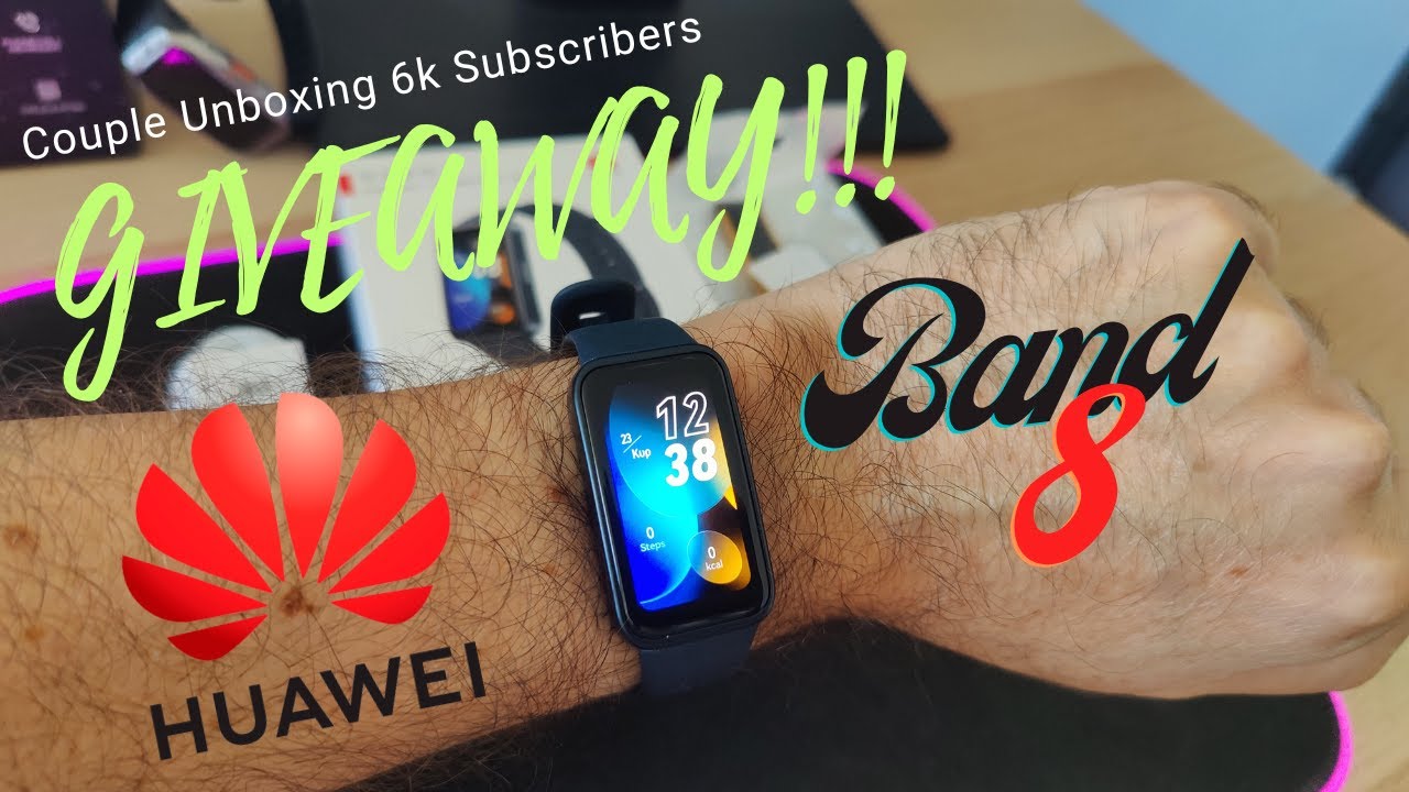 ⌚Huawei Band 8 - Αναβαθμισμένο και αξιόπιστο! + Giveaway για τους 6.000 Subscribers!