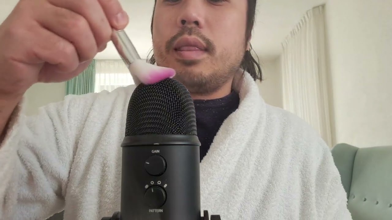 ASMR MIC BRUSHING (NO TALKING)