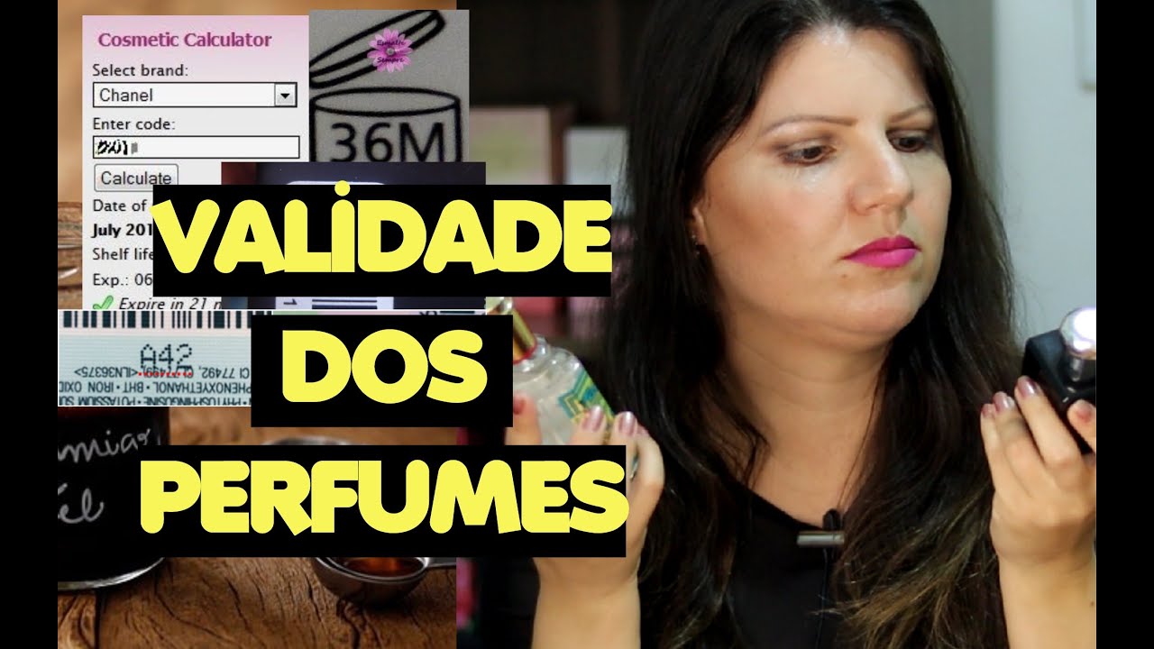COMO FUNCIONA A VALIDADE DOS PERFUMES