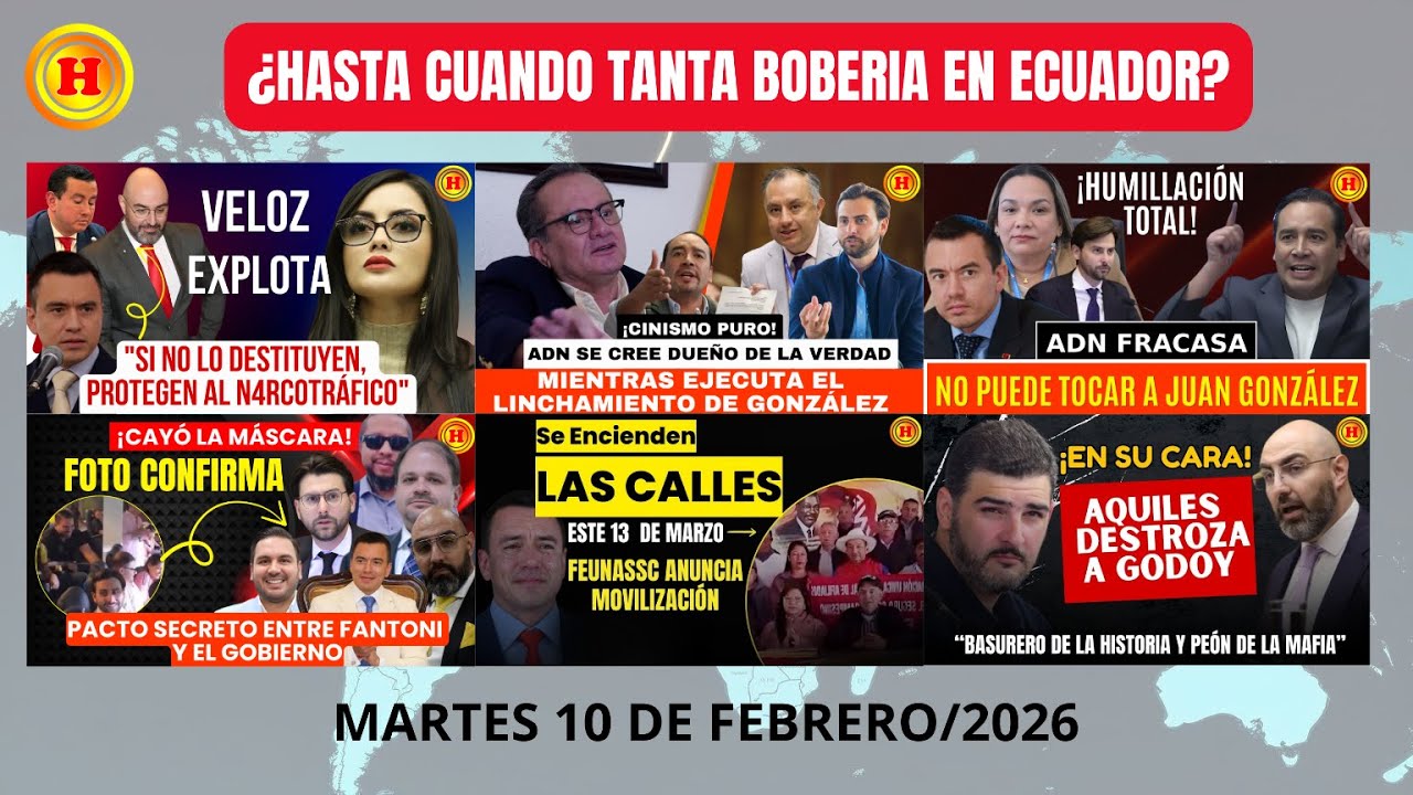 ADN EXPLOTÓ: El voto secreto que partió al partido de Noboa en plena crisis nacional