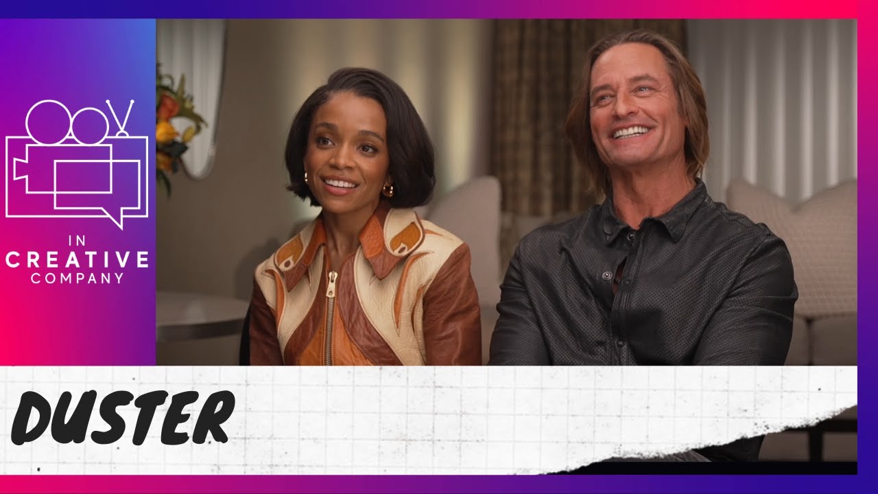 Duster with actors Josh Holloway & Rachel Hilson