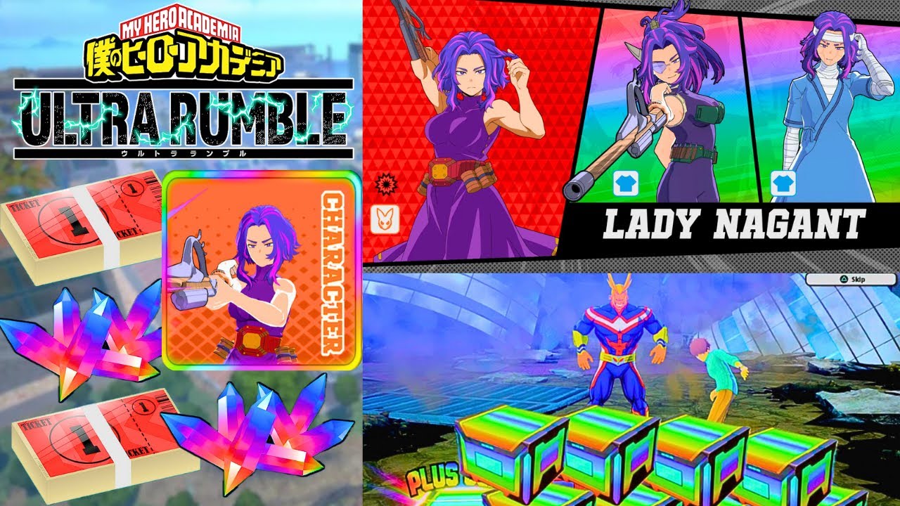 *NEW* LADY NAGANT SUMMONS MADE ME CRASH OUT! My Hero Ultra Rumble 