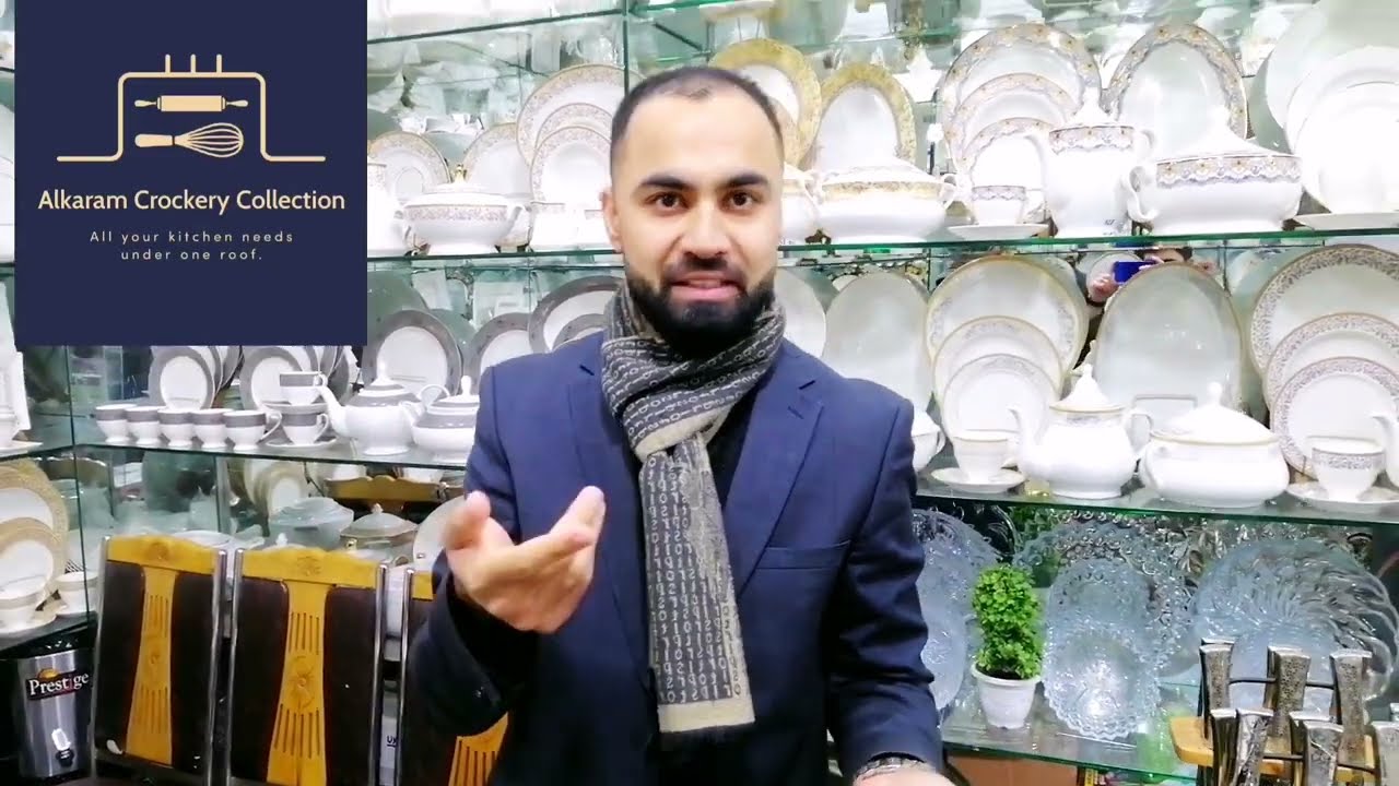 black marble dinner set 🍽️ | alkaram crockery kharian | jawad ch | unboxing new product 