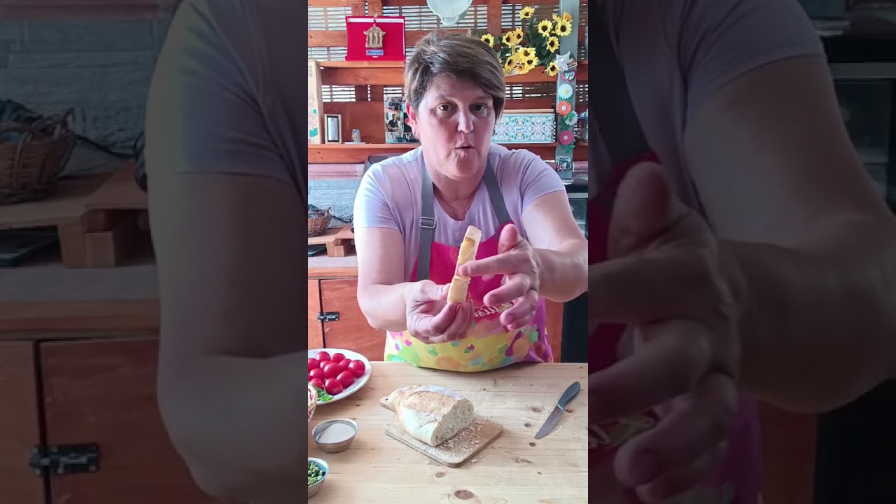 Insalata contadina con Olio Almus Virdi