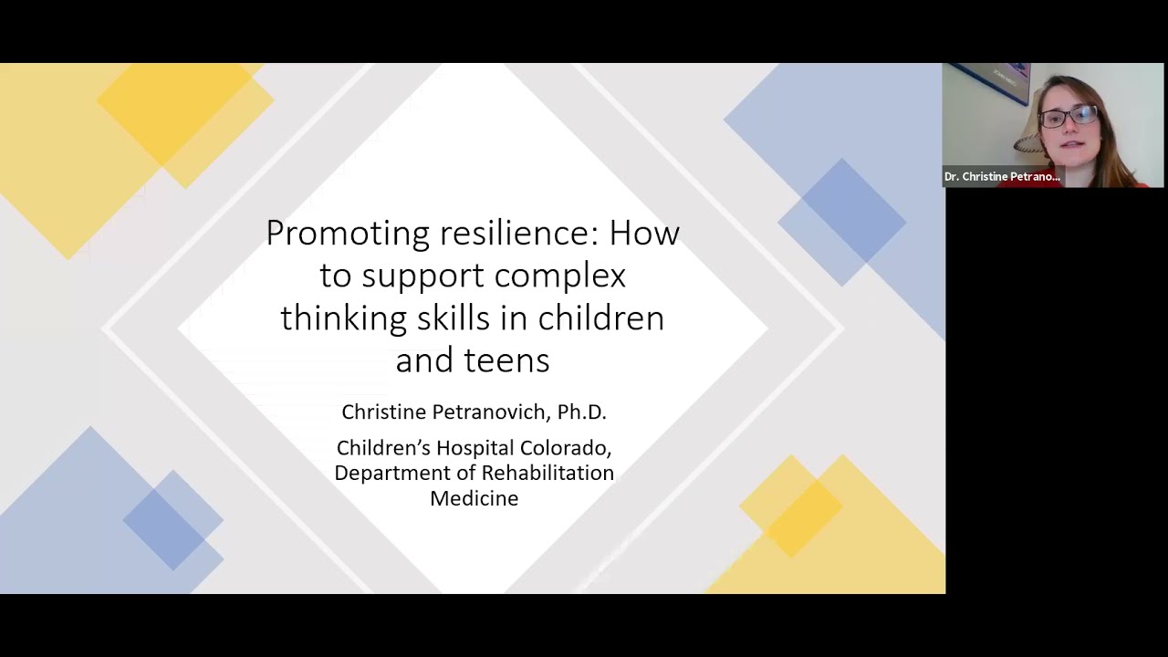 Understanding & Supporting Children with CCM - Dr. Christine Petranovich,  Children's Hospital CO