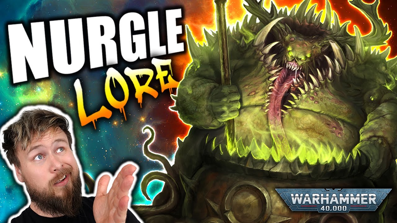 Nurgle, The Chaos God Of Plagues - Deep Dive! | Warhammer 40K Lore