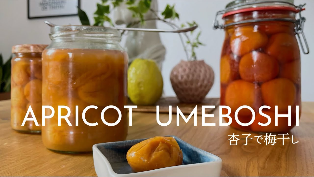 海外で作るアプリコット梅干し｜ヨーロッパでも簡単に杏子を使って作る「梅干しもどき」｜ドイツ暮らしのキッチン