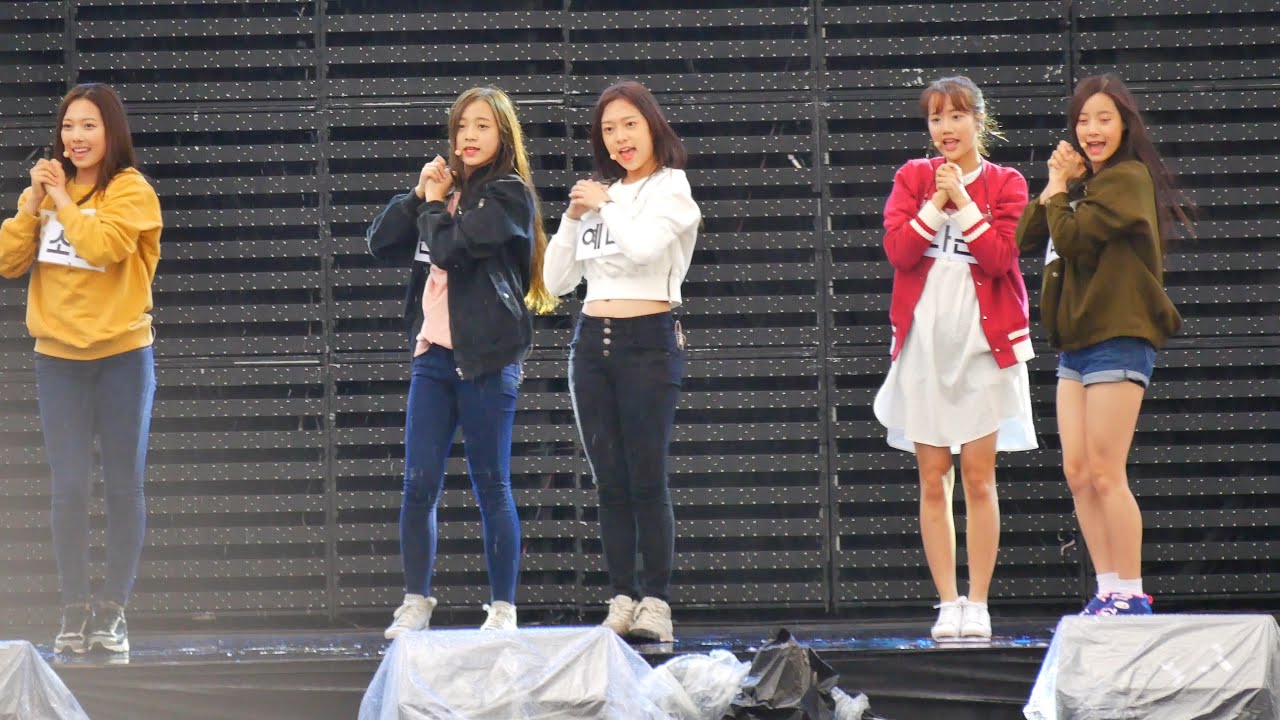 [4k Fancam/직캠]1510010 에이프릴 (April) - 꿈사탕 리허설@MBC 프라임 축제