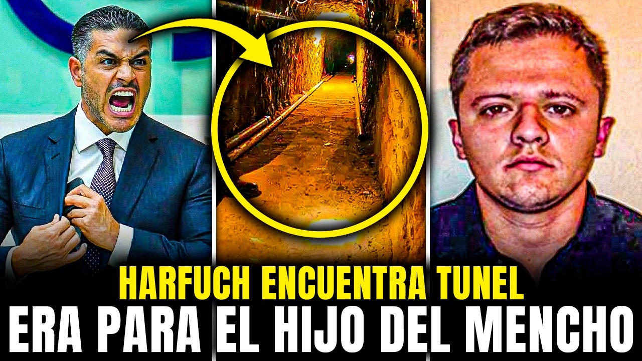 HARFUCH HALLA TÚNEL que el MENCHO CONSTRUÍA para su HIJO: 4 KM INCOMPLETOS bajo JALISCO
