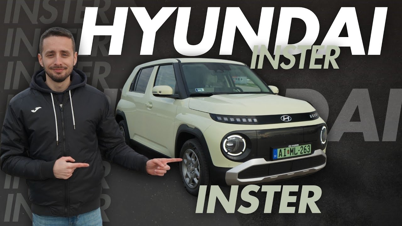Milyen lett a legkisebb elektromos Hyundai? - Hyundai Inster teszt