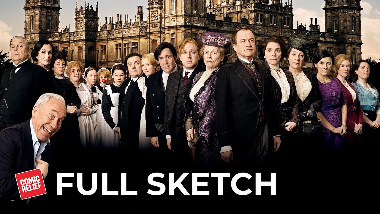 Uptown Downstairs Abbey (Downton Abbey Parody) | Comic Relief