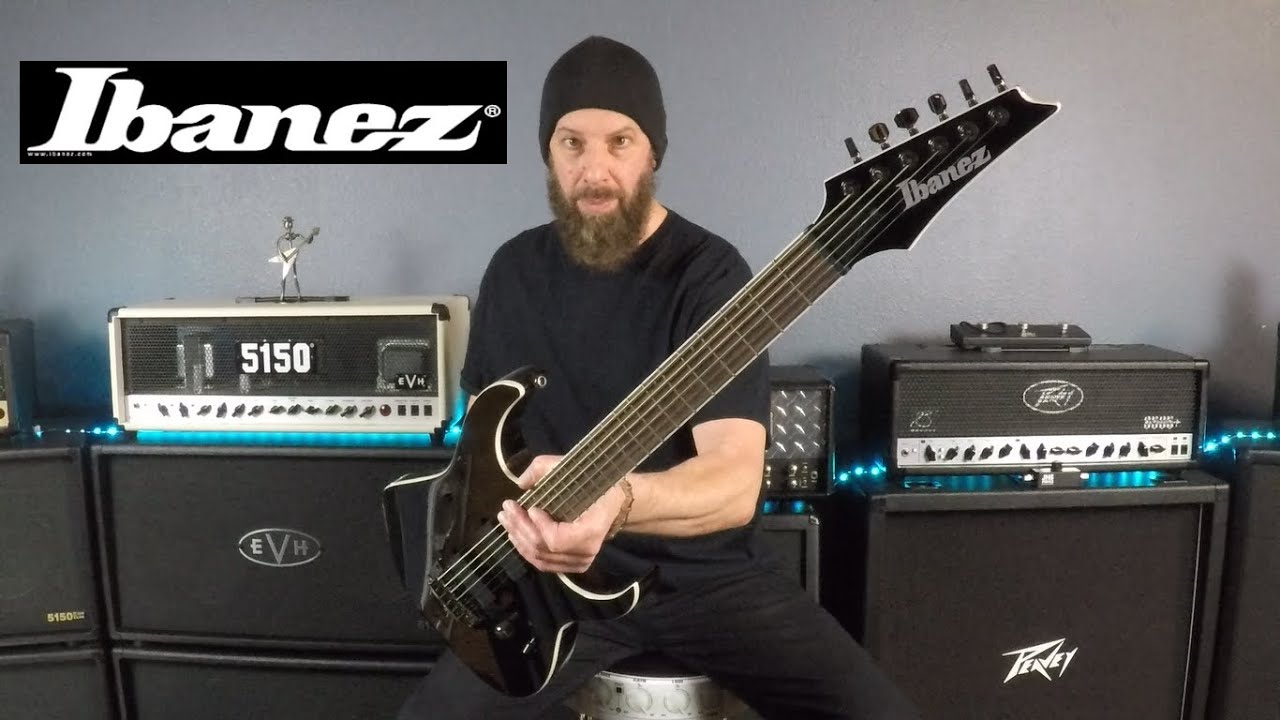 Ibanez RGIB21 Iron Label Baritone & Ibanez MR500C Hardshell Case