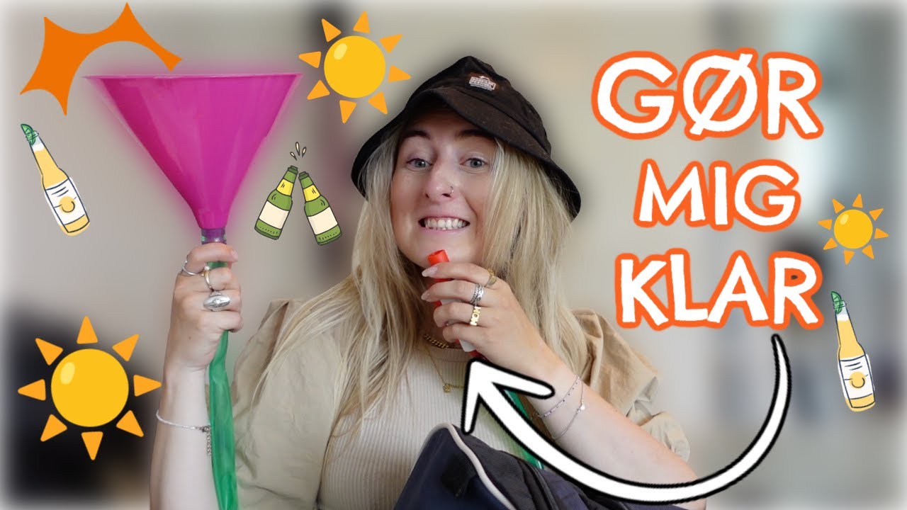 MINE FORBEREDELSER TIL FESTIVAL | pak med mig, shopping og tips!