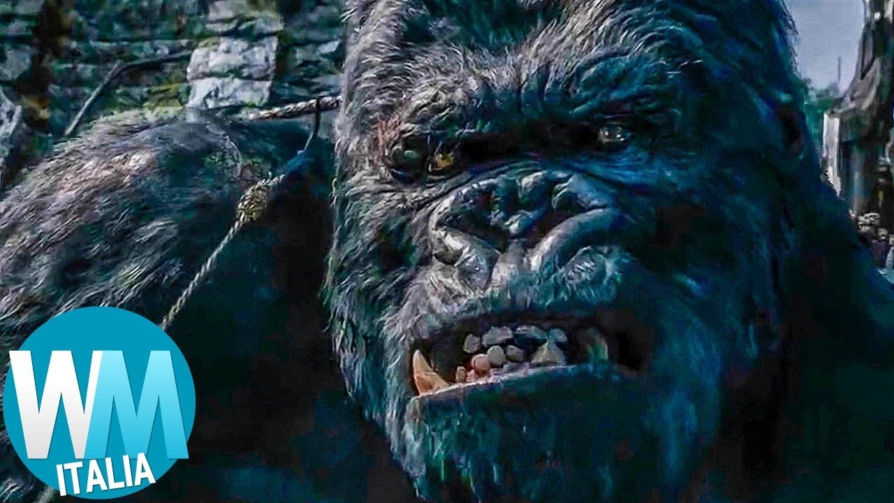 Top 10 MOSTRI GIGANTI più TERRIFICANTI nei FILM!