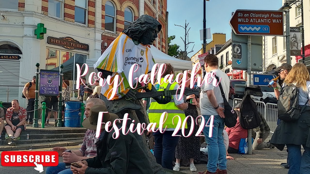 Rory Gallagher Festival 2024 Ballyshannon Donegal Ireland