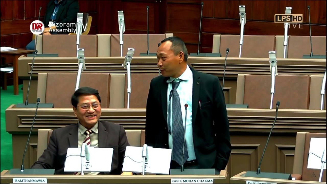 Pu RM. Chakma thusawi zet chu Opposition lam kut ben thawm a ring teh eee.. 