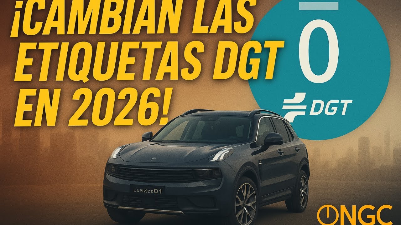 Nueva ley de movilidad 2026: adiós a las etiquetas DGT como las conoces