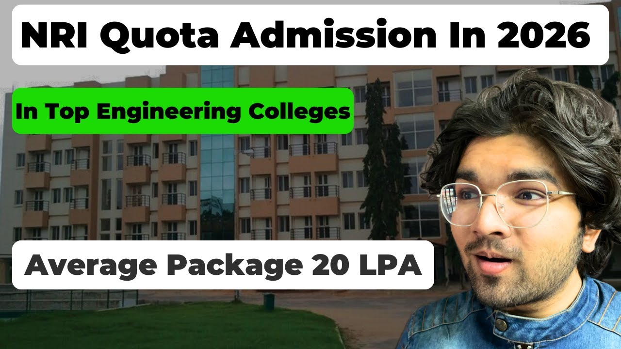 NRI Quota Admission 2026 🔥 OCI | PIO | CIWG | Nepal Students | COMEDK Bangalore Colleges