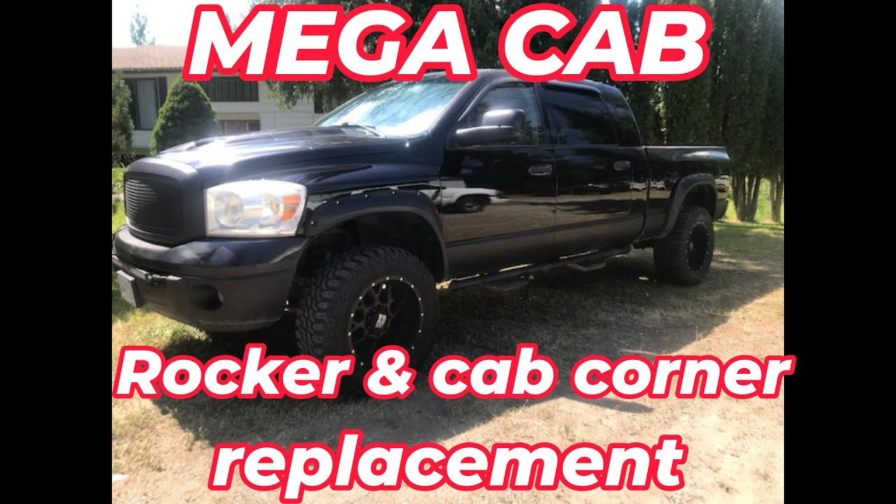 How to replace rocker panels and cab corners on a Dodge Ram mega cab