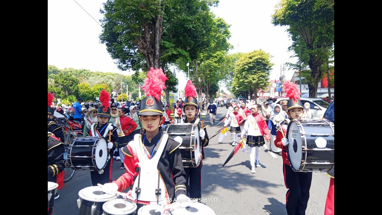 Prestasi Drum Band Gita Bahana Nada SDN Jogotrunan Tahun 2025