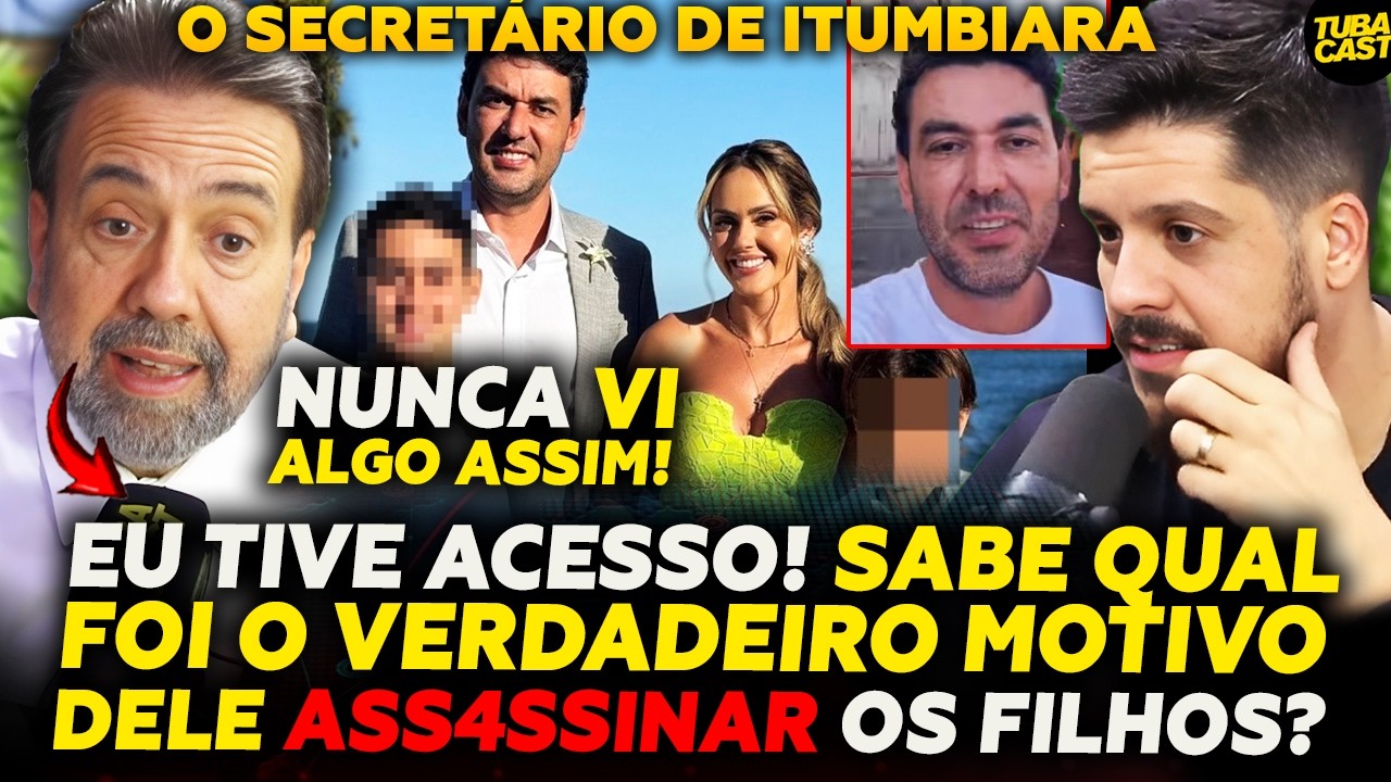 CASO SECRETÁRIO DE ITUMBIARA que ACABOU COM A VIDA DOS FILHOS! — Jorge Lordello, na cena do crime